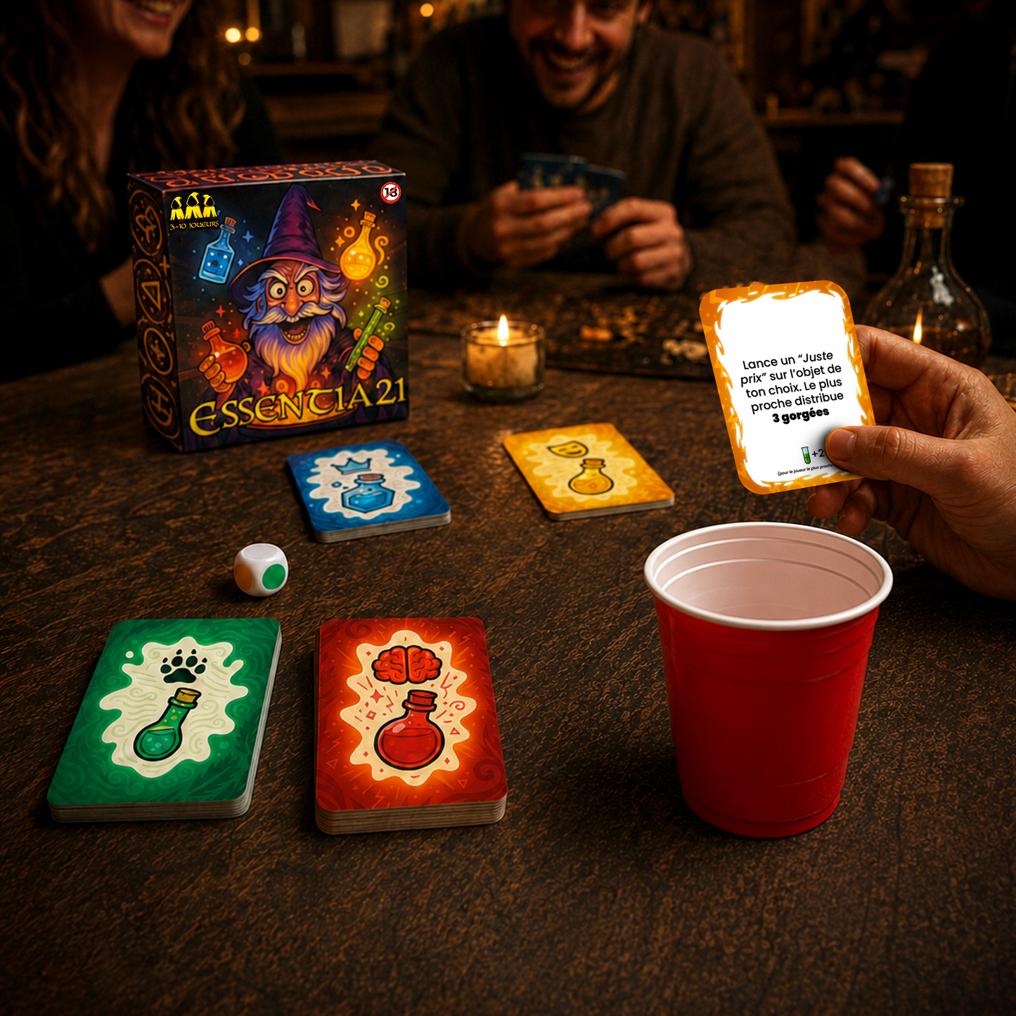 Essentia 21 — Le Jeu de Soirée qui Réveille tes Apéros
